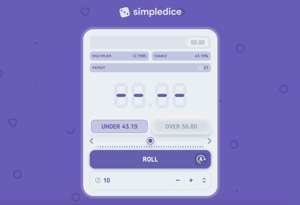 Top 5 Crypto Casinos - Simpledice's only game